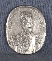 Medalla Jose de San Martn  1950 ' Homenaje ' de L. I . Aquino.