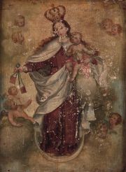 Virgen del Carmen, deterioros