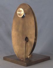 KOSICE, Encuentro Espacial, escultura en bronce, 1958 serie 3 / 10 (64 x 38 x 38 cm.)