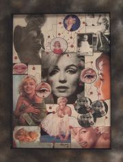 BADII, Lilero. Marilyn Monroe, collage