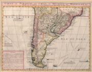 Carte du Paraguay, mapa grabado al acero