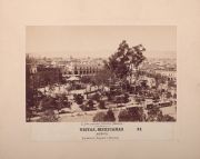 Alfred Briquet. Plaza de Armas y Scalo. Mxico. Fotografa circa 1870.