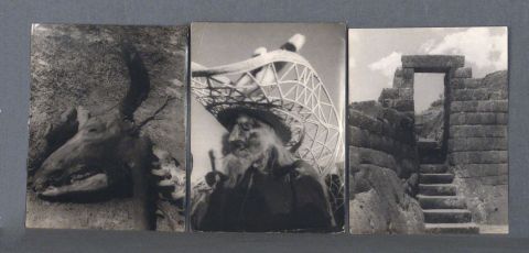 Pierre Verger. Ritos populares peruanos y arquitectura. Cuatro fotografas.