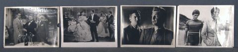 Fotos de actores y pelculas argentinas. Alberto Closas y otros. En dos folios.