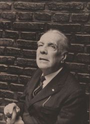 Jorge Ljuis Borges. Fotografa por J. Kudelmarf.