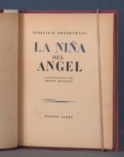 ANZOATEGUI, Ignacio: LA NIA DEL ANGEL....1 Vol.