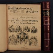 LA ILUSTRACION ARTISTICA, Peridico semanal de Lit. Artes y Ciencias. Montaner y Simon Editores 1910.