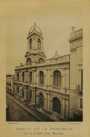 Foto Witcomb, Banco Provincia, fototipia ao 1889