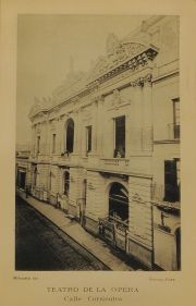 Foto Witcomb, Teatro Opera, fototipia ao 1889.