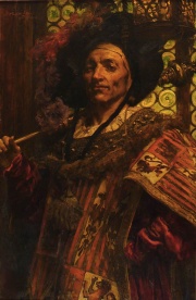 PRADILLA, F. Rey de Armas. leo 112 x 72