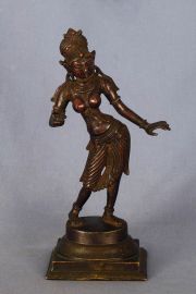 Bailarina hindi, escultura.