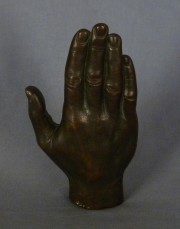 CULLEN, R. 'La Mano', escultura de bronce,