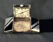 Cinturon Hermes con reloj Art Deco 1920