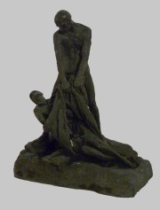 EBERLEIN, G.H.. 1899 'El Rescate', escultura bronce