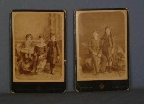 Dos. FOTOGRAFIAS, Cabinet Portrait del pionero francs ALFONSO FERMEPIN. circa 1860