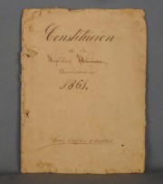 CONSTITUCION DE LA REPUBLICA BOLIVIANA- sancionada 1861