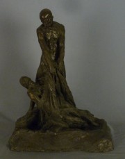 EBERLEIN, G.H.. 1899 'El Rescate', escultura bronce