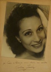 ANNEMARIE HEINRICH. Fotografa de la Actriz y Bailarina Celia Goez, fda por la estrella Alemana , cieca 1940