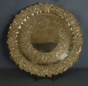 Bandeja plata circular plata inglesa Guillermo IV( Grande ).