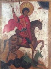 Icono San Jorge, tabla -216-