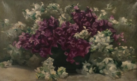 G. Capdevila, Barcelona 1905. leo Flores. 40 x 70 cm. -105-