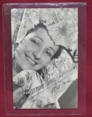 HEINRICH ANNEMARIE, Fotografa artstica de la bailarina Carmen Perez Fernandez. Ao 1941. Mide: 8.5 x 14 cm