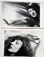 HEINRICH ANNEMARIE, Fotografas artsticas de BERTA SINGERMAN, circa 1954. 2 Piezas.