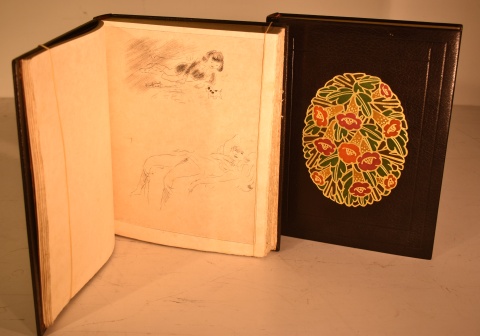 Colette - Cheri - 1929 - Tirada de 5 ejemplares en papel Japn nacarado impreso por el artista y sus amigos - Con puntas