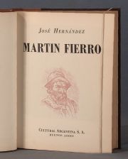 HERNANDEZ, José: 'Martin Fierro'. 1967. Cult. Arg.