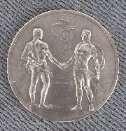 Medalla Homenaje a Gertulio Varga en estuche, plata