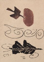 Braque, litografia color chica