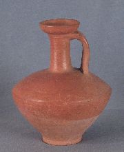 Vaso Romano, cermica rojiza