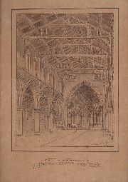 Basset Smith, Church of St Saviour, dibujo