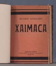 GUIRALDES,RICARDO 'XAMAICA' 1923
