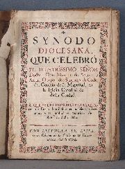 Synodo Diocesana Que Celebro... de Chile, 1764