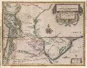 BLAU. Mapa Paraguay 1640