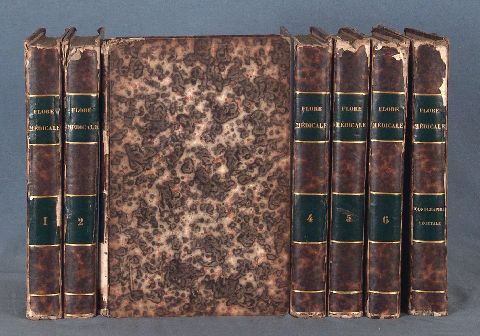 CHAUMETON, POIRET, CHAMBERET. Flore Médicale, 1841-1845. 7 tomos (23)