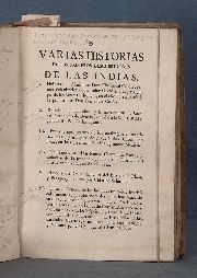 GONZALEZ BARCIA (Andrés). Historiadores primitivos de las Indias Occidentales, 1749, pleno pergamino de época (28)