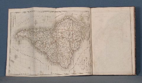 LA HARPE (Jean Francois). Abrégé de l´histoire générale des voyage, 1825. 24 tomos de texto y 1 tomo de Atlas (32)