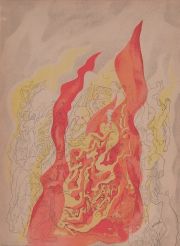 Ratner, El Otoño y El Fuego, litografias en colores