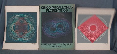 MacEntyre, 5 medallones florentinos carpeta, incompleta