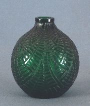 Lalique Vaso vidrio verde