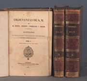 Vallecillo, Ordenanzas de Su Majestad, 1851, Vol. I, Vol. II y Vol. III