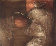 Chab, Abstracto, 50 x 60 (982),  óleo