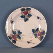 Plato de cerámica Española circa 1900