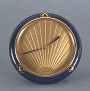 Reloj de mesa Cartier, esmalte. Champion 1992. Palm. Beach