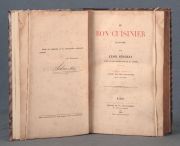 SOUCHAY, Leon: Le bon cuisinier Illustre, 1886. 1 Vol