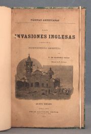 INVASIONES INGLESAS. Oliveira Cezar, Filiberto. Bs.As. Félix Lajouane Editor, 1894. Ilust. con dibujos de Fortuny.