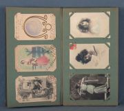 Album con 96 postales, principios Siglo XX