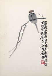 QI BAISHI. lbum 22 xilografas